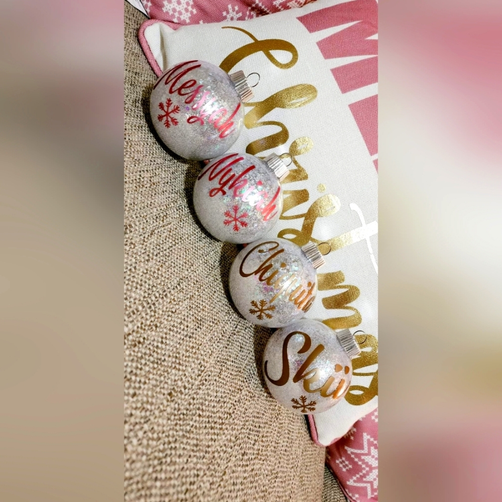 Name Ornaments